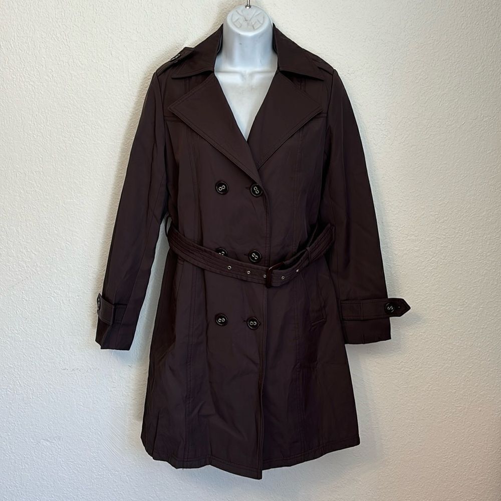 MaxMara Belted Trench Coat Large